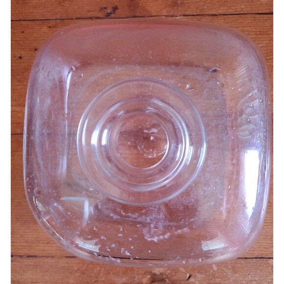 Blenko Williamsburg Custom Glass Bottle Hand-blown Ship's Decanter With Stopper - Picture 12 of 14